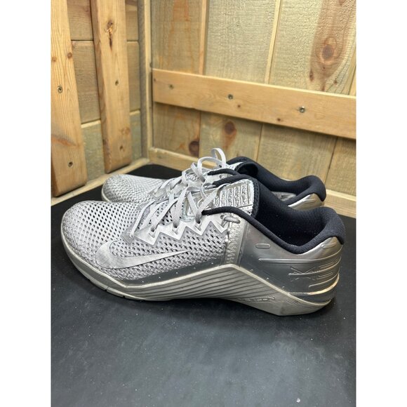 Nike Metcon 6 Premium Training Shoes Mens Size 14 Silver Mesh - Picture 7 of 11
